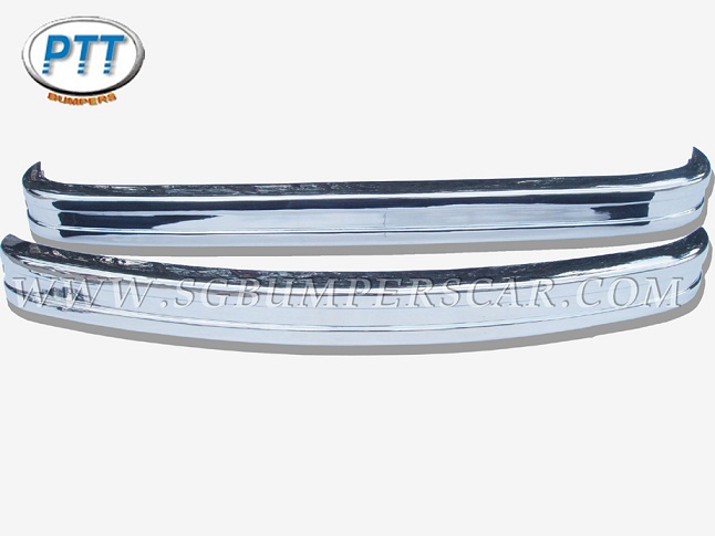 Volkswagen Bus T2 Stainless Steel Bumpers -  Late Bay Model (1973-1979)